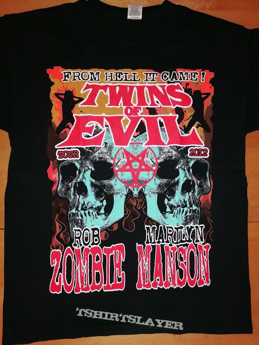 twins of evil tour shirt