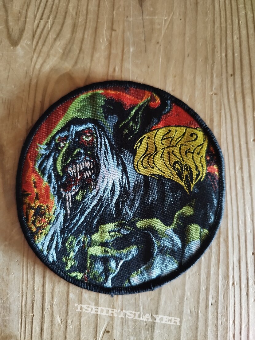 Acid witch circle patch