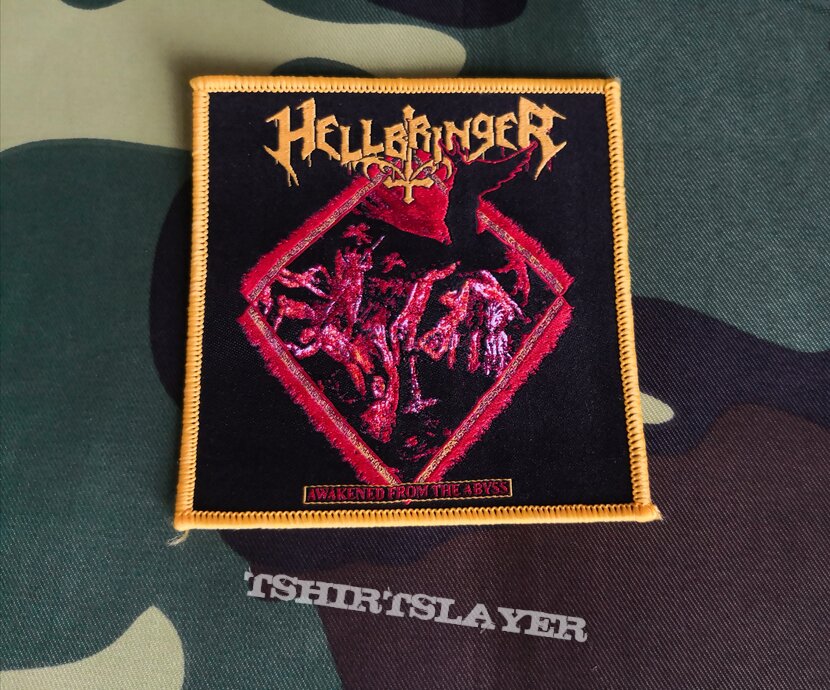 Hellbringer &quot;Awakened From The Abyss&quot; Official Woven Patch