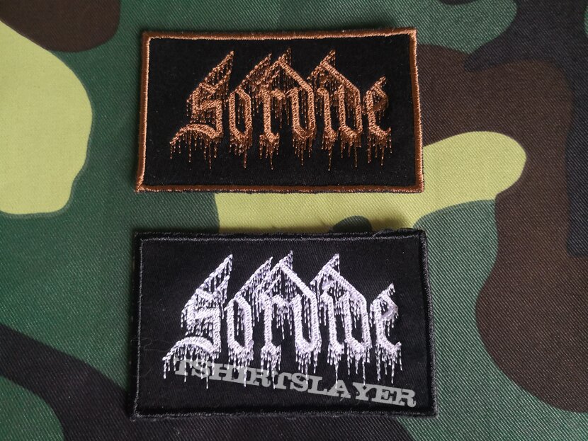 Sordide Official Embroidered Patches