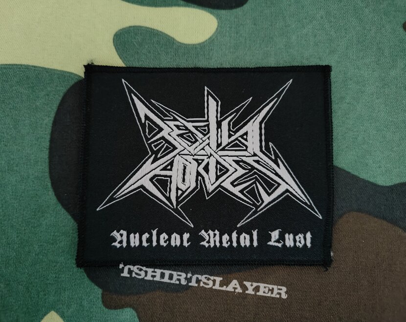 Bestial Hordes &quot;Nuclear Metal Lust&quot; Official Woven Patch
