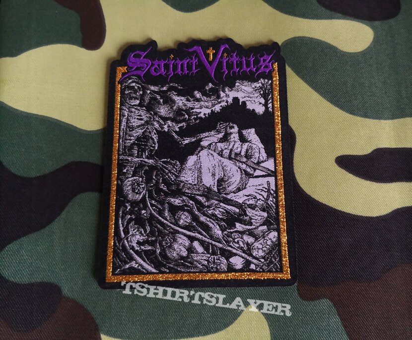 Saint Vitus &quot;Last Breath&quot; Official Woven Patch