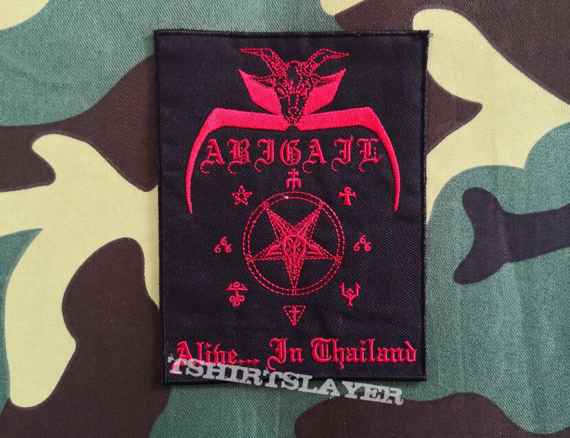 Abigail &quot;Alive... In Thailand&quot; Official Embroidered Patch