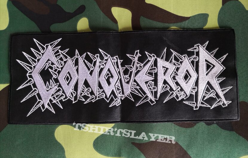 Conqueror Official Faux Leather Back Patch