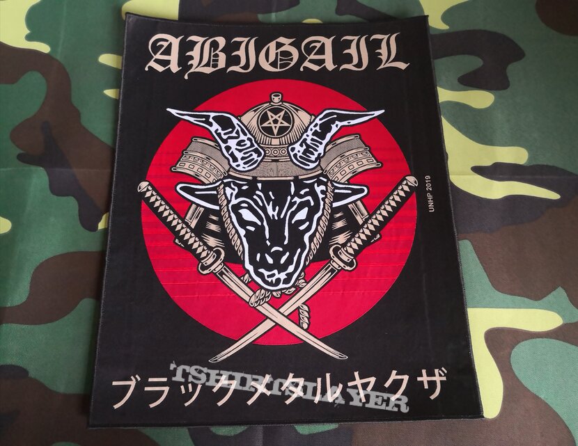 Abigail Official Woven Back Patch