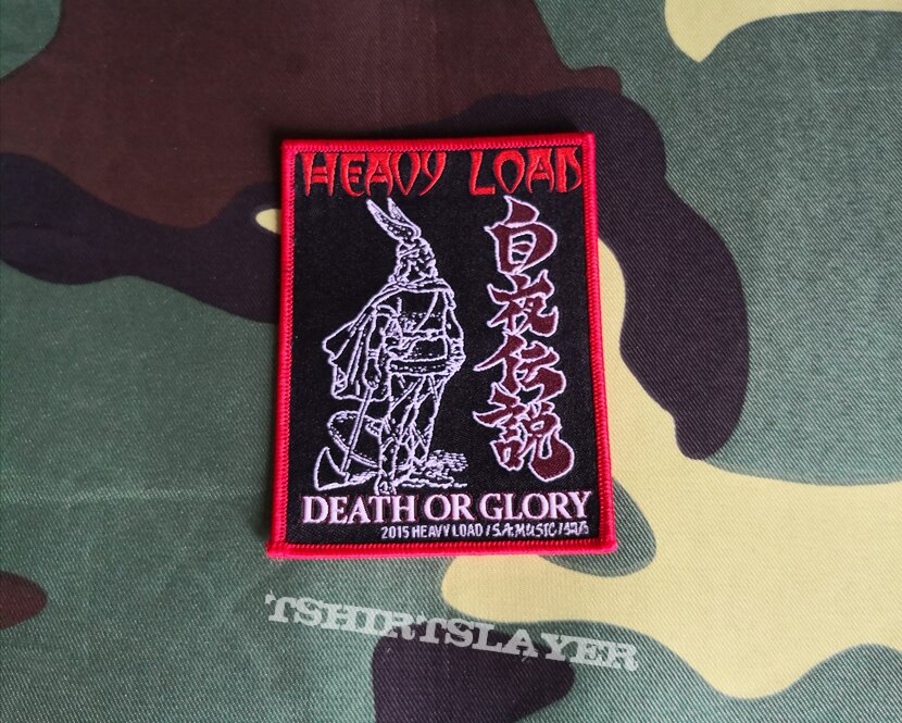 Heavy Load &quot;Death or Glory&quot; Official Woven Patch
