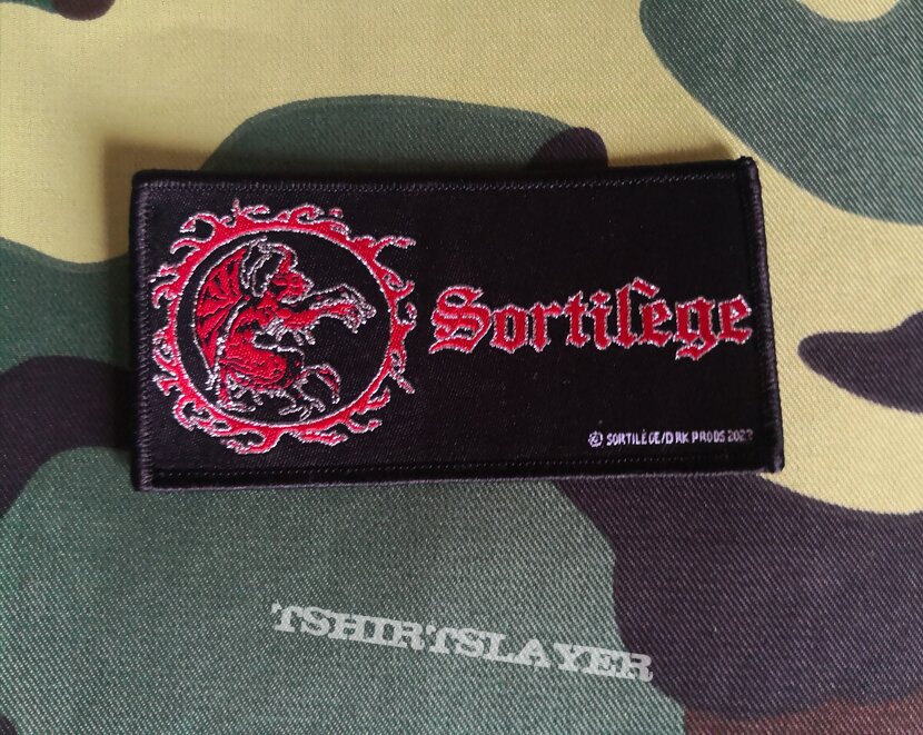 Sortilege s/t Official Woven Patch Sortilege s/t Official Woven Patch