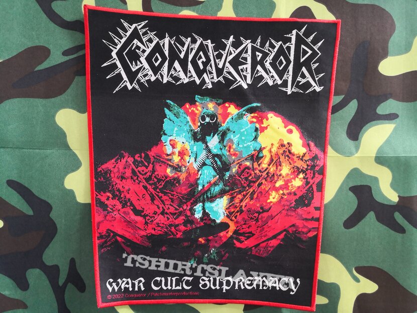 Conqueror Official Woven Back Patch