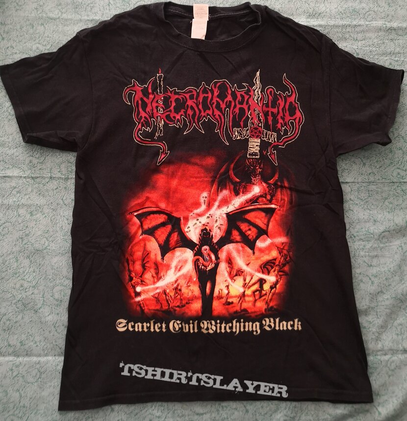 Necromantia - Scarlet Evil Witching Black Official T-shirt ...