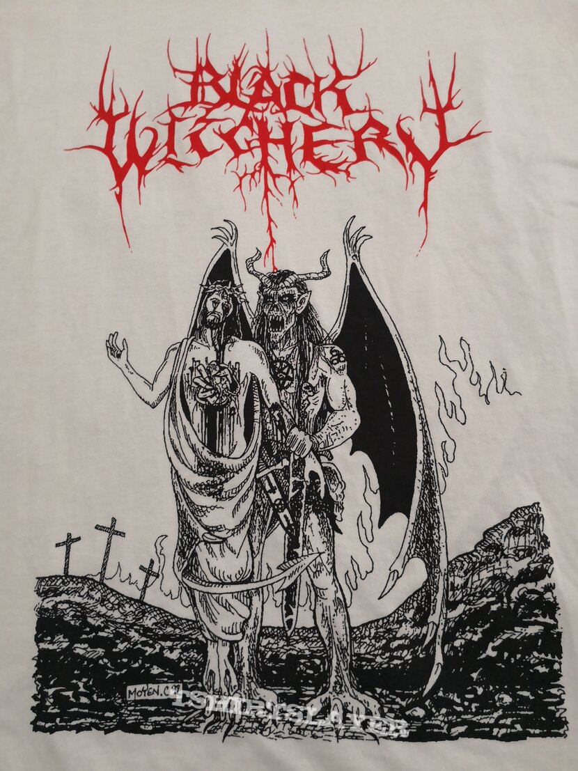 Black Witchery &quot;Hellstorm of Evil Vengeance&quot; Official T-Shirt