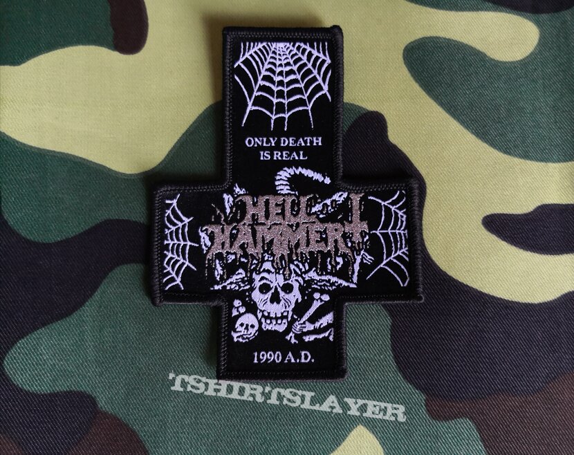 Hellhammer &quot;Only Death Is Real&quot; Woven Patch