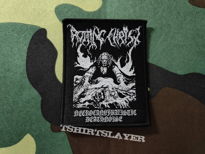 Rotting Christ &quot;Necrocannibalistic Death Noise&quot; Official Woven Patch