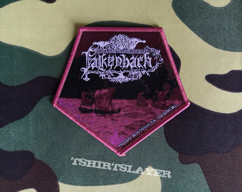 Falkenbach &quot;Magni Blandinn Ok Megintiri...&quot; Official Woven Patch