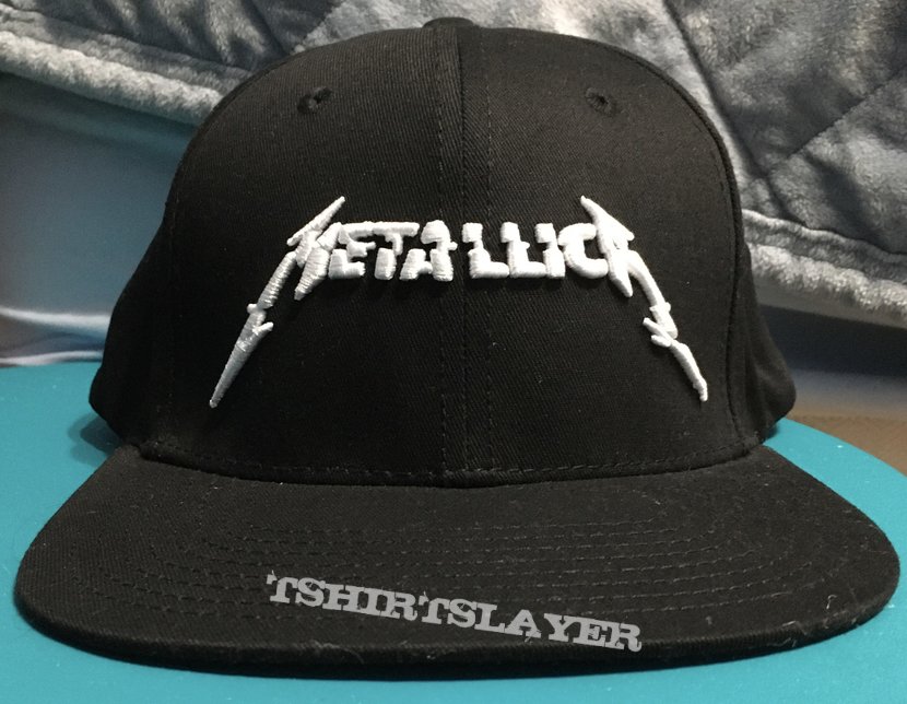 Metallica Snapback Hat (Spencers) (Glitch Logo)