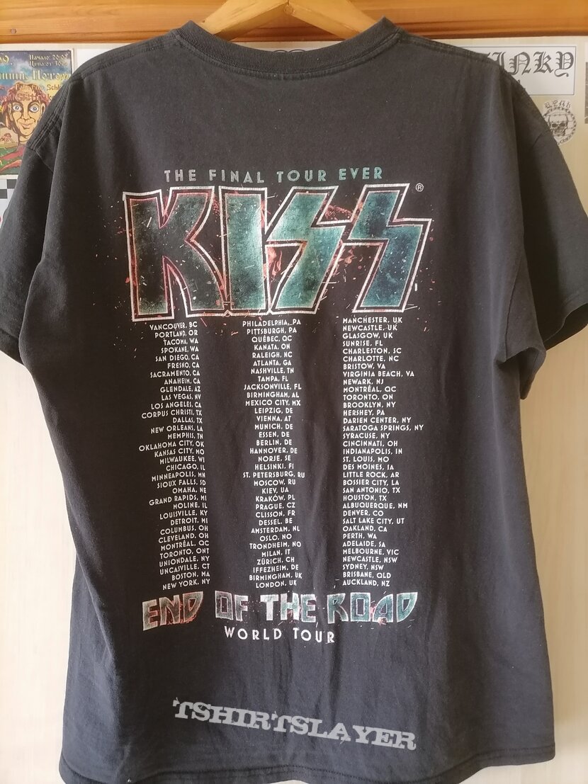 KISS - End of The Road Tour t-shirt 