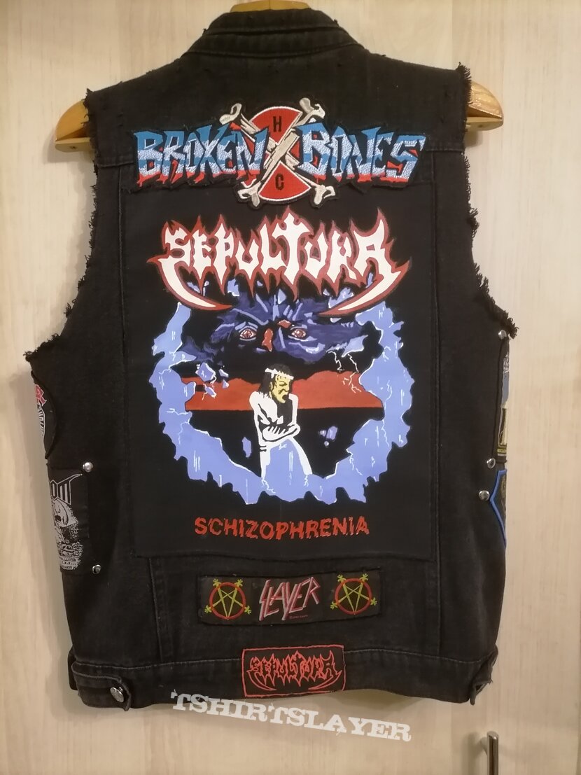 Sepultura Metal Punk F.O.A.D battle vest