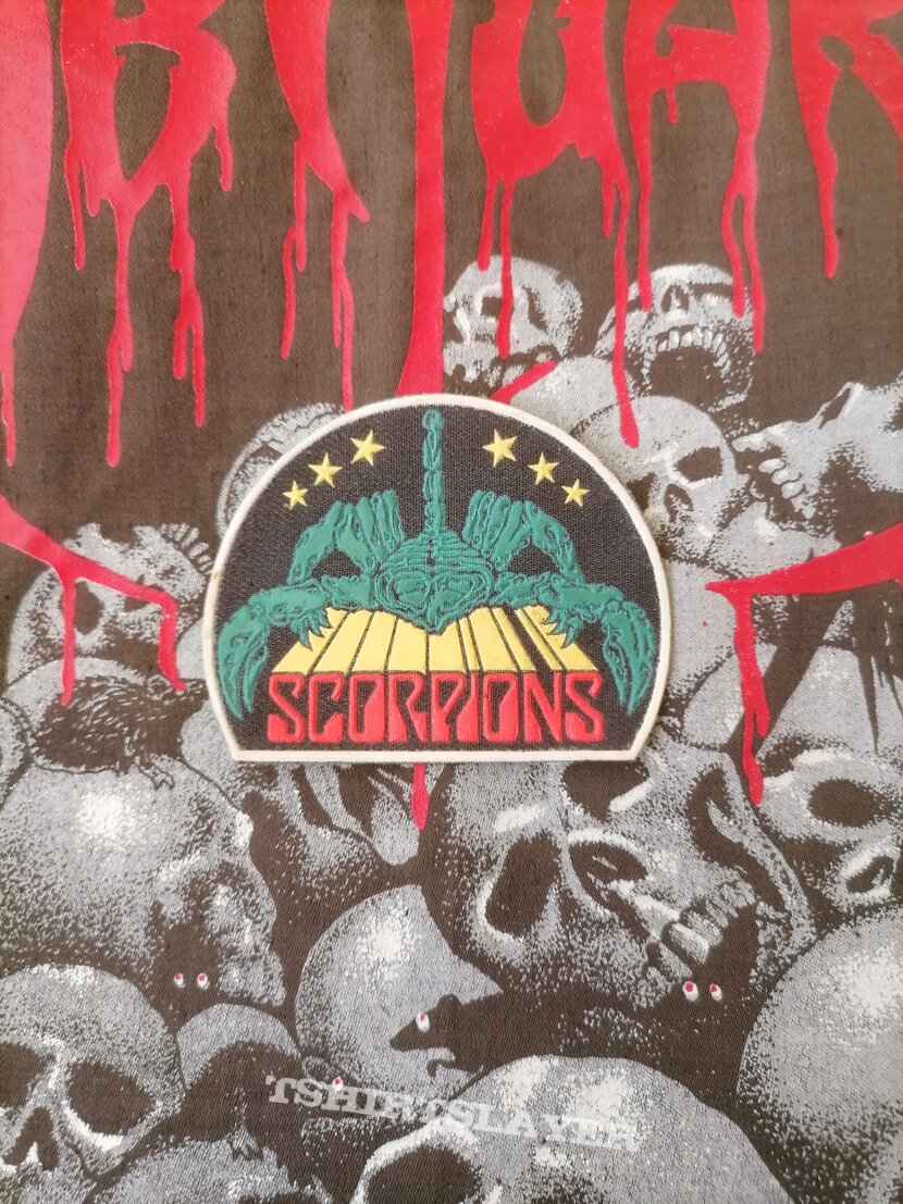 Scorpions - rubber patch 