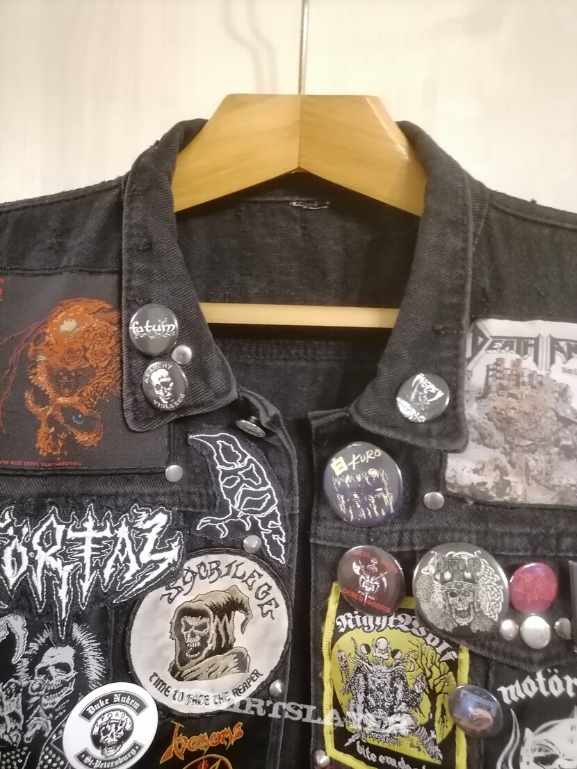 Sepultura Metal Punk F.O.A.D battle vest