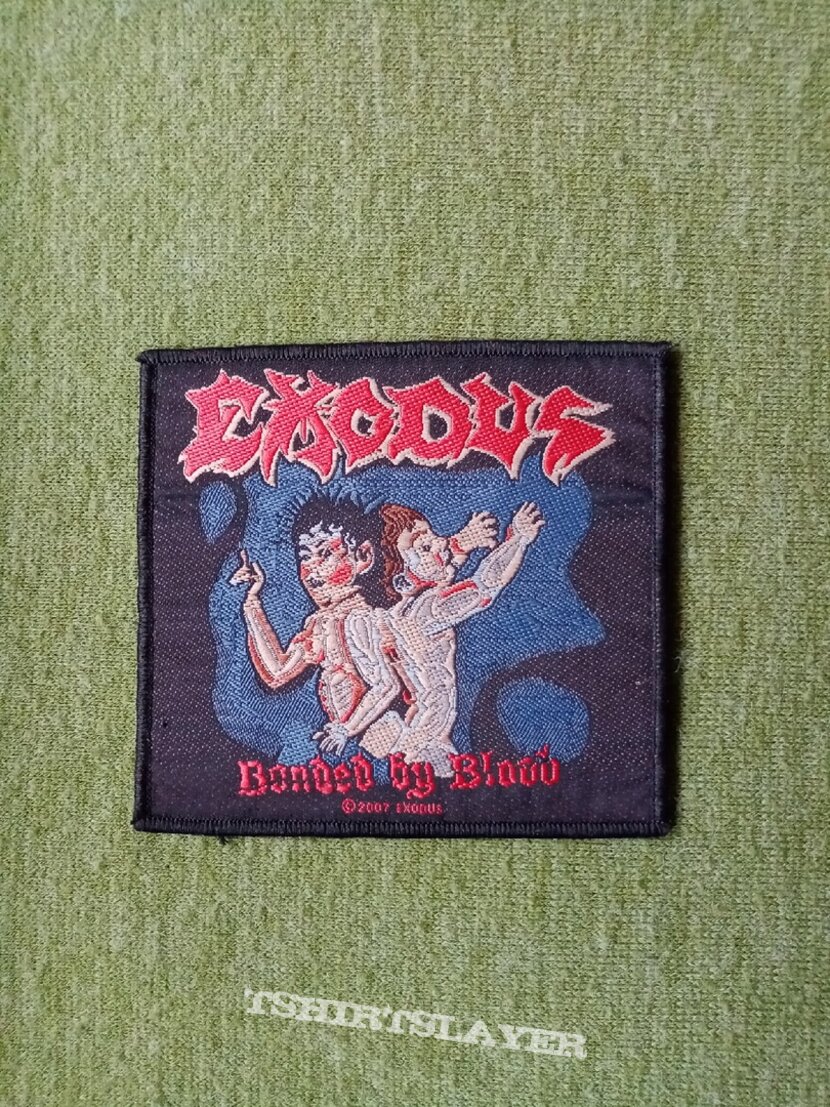 Exodus - Bonded By Blood woven patch