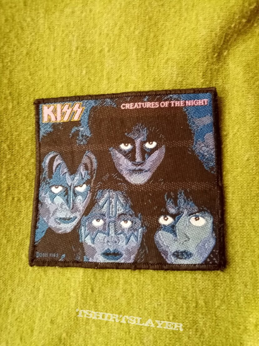 KISS - Creatures of the Night woven patch