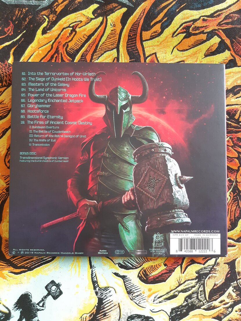 Gloryhammer - Legends From Beyond The Galactic Terrorvortex (2 CD Digipack)