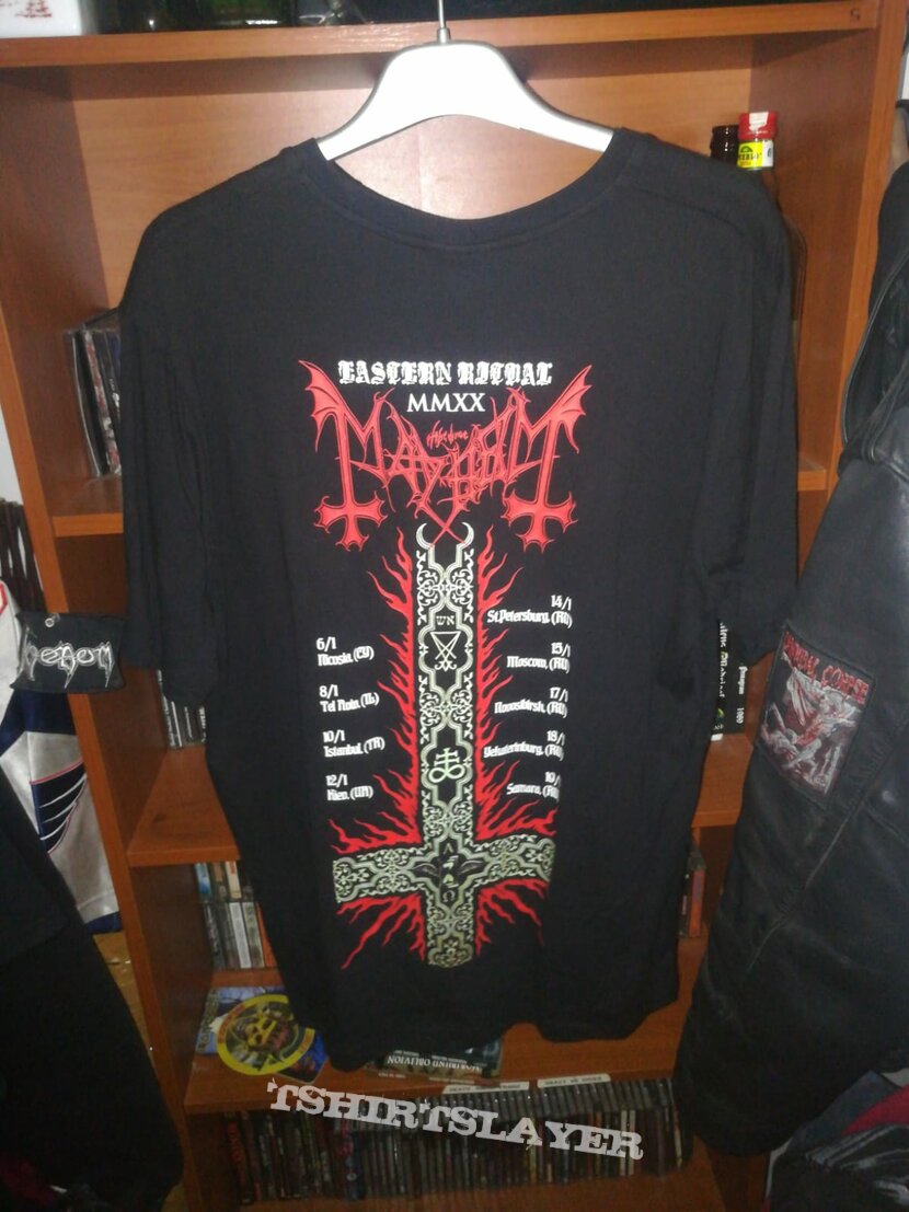 Mayhem &quot;Eastern Ritual 2020&quot; Tour T-Shirt