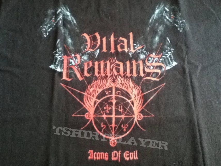 VITAL REMAINS Icons of Evil shortsleeve shirt