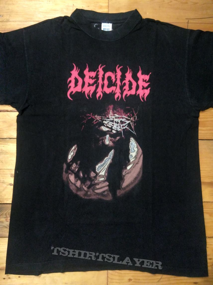 DEICIDE Scars of the Crucifix World Tour 2004 shortsleeve shirt