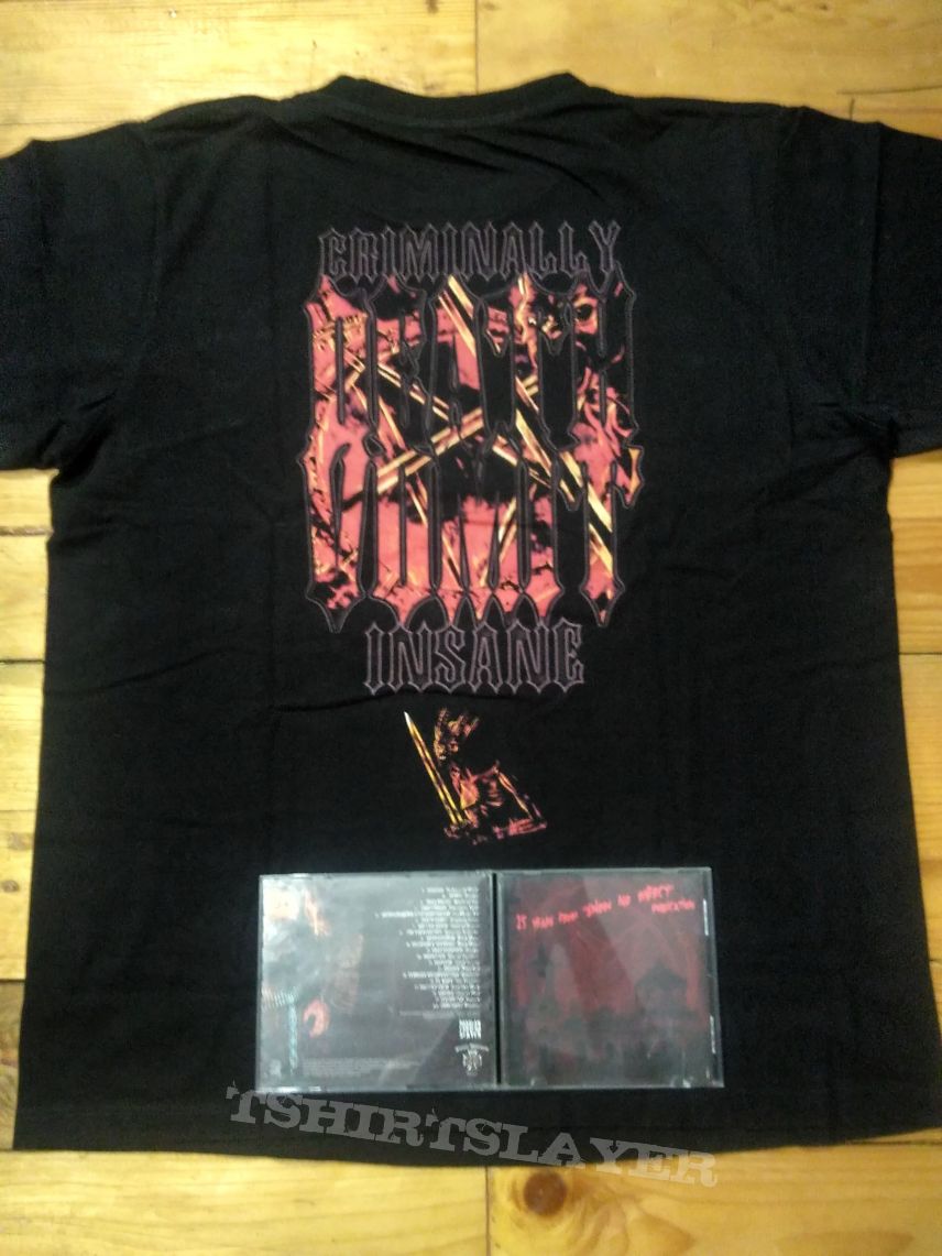 DEATH VOMIT Criminally Insane ( a Tribute to Slayer ) shortsleeve shirt