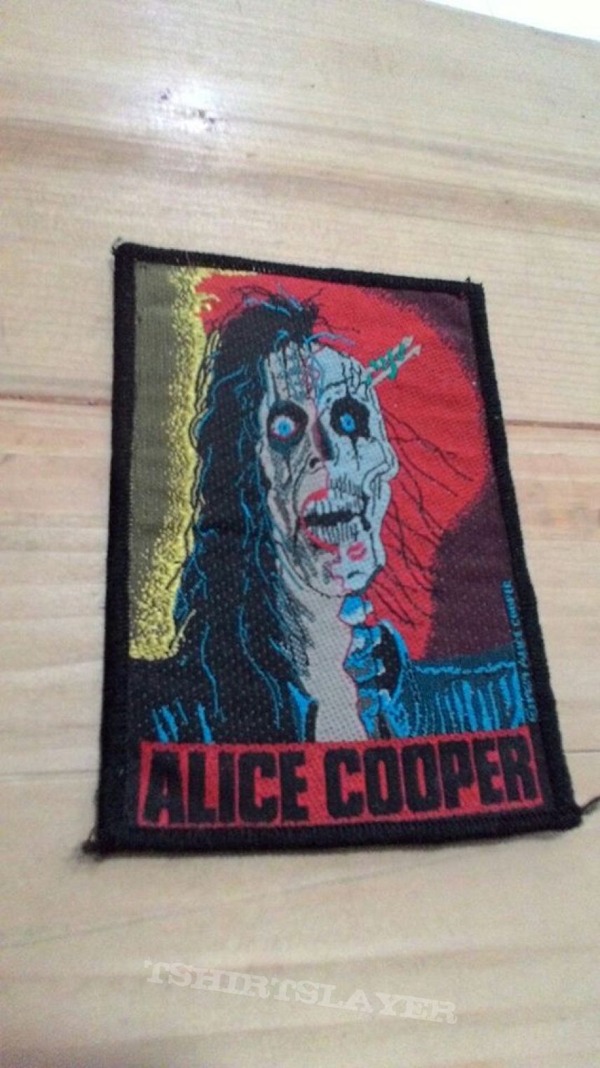 ALICE COOPER 1989 patch