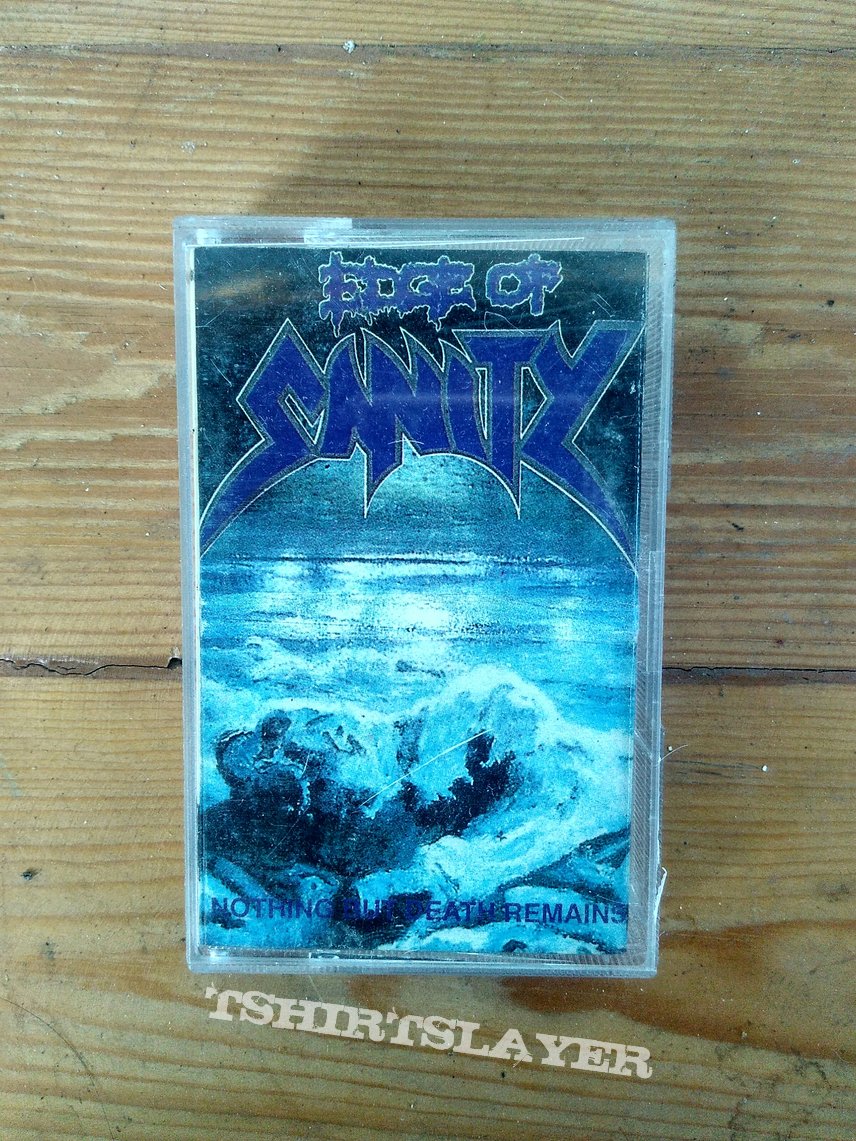 EDGE OF SANITY Nothing But Death Remains. cassette tape