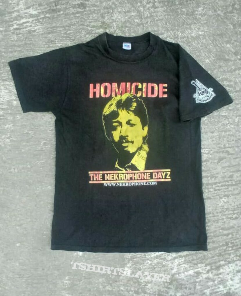 HOMICIDE The Nekrophone Dayz Munir short sleeve shirt