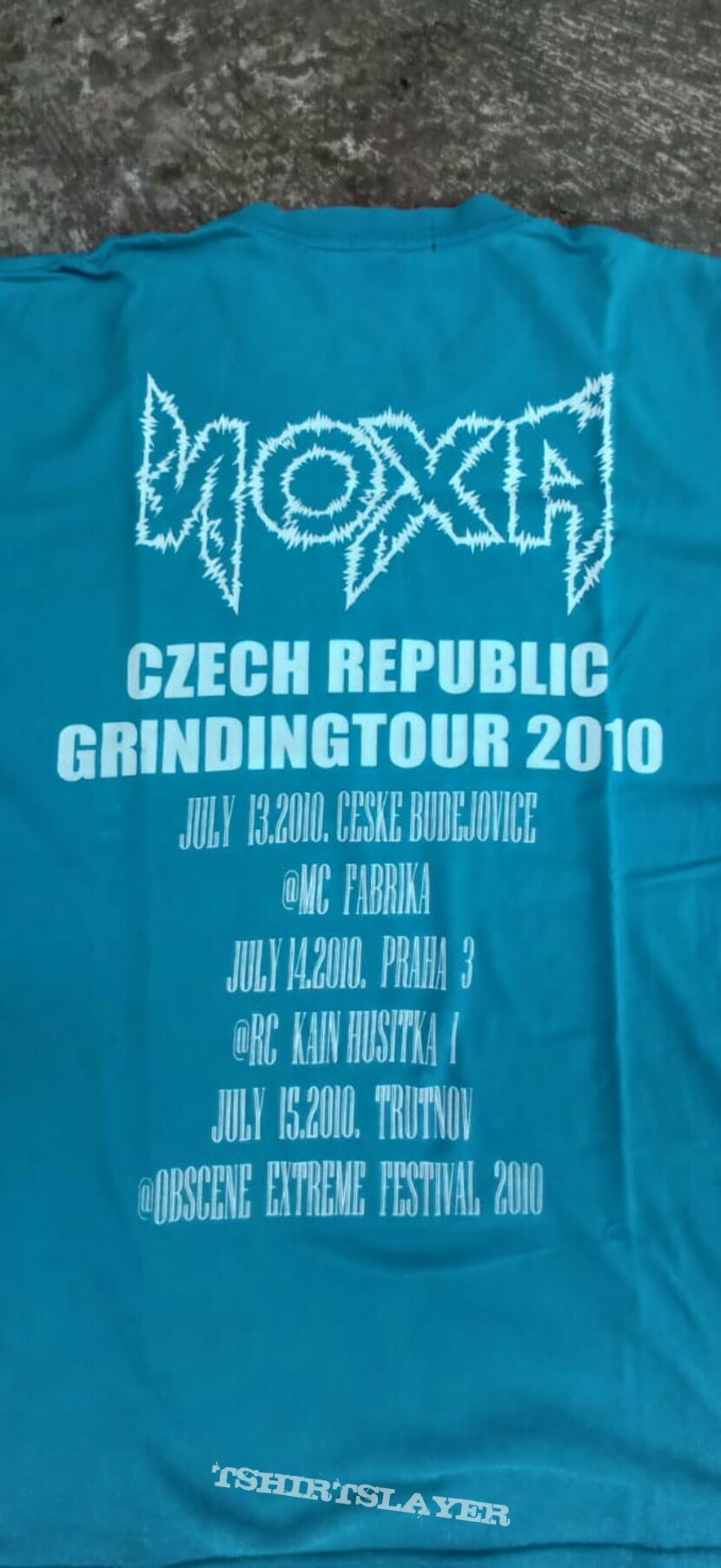 NOXA Czech Republic tour short sleeve shirt