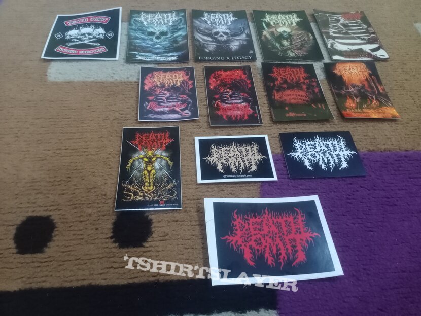 DEATH VOMIT official stickers DEATH VOMIT official stickers