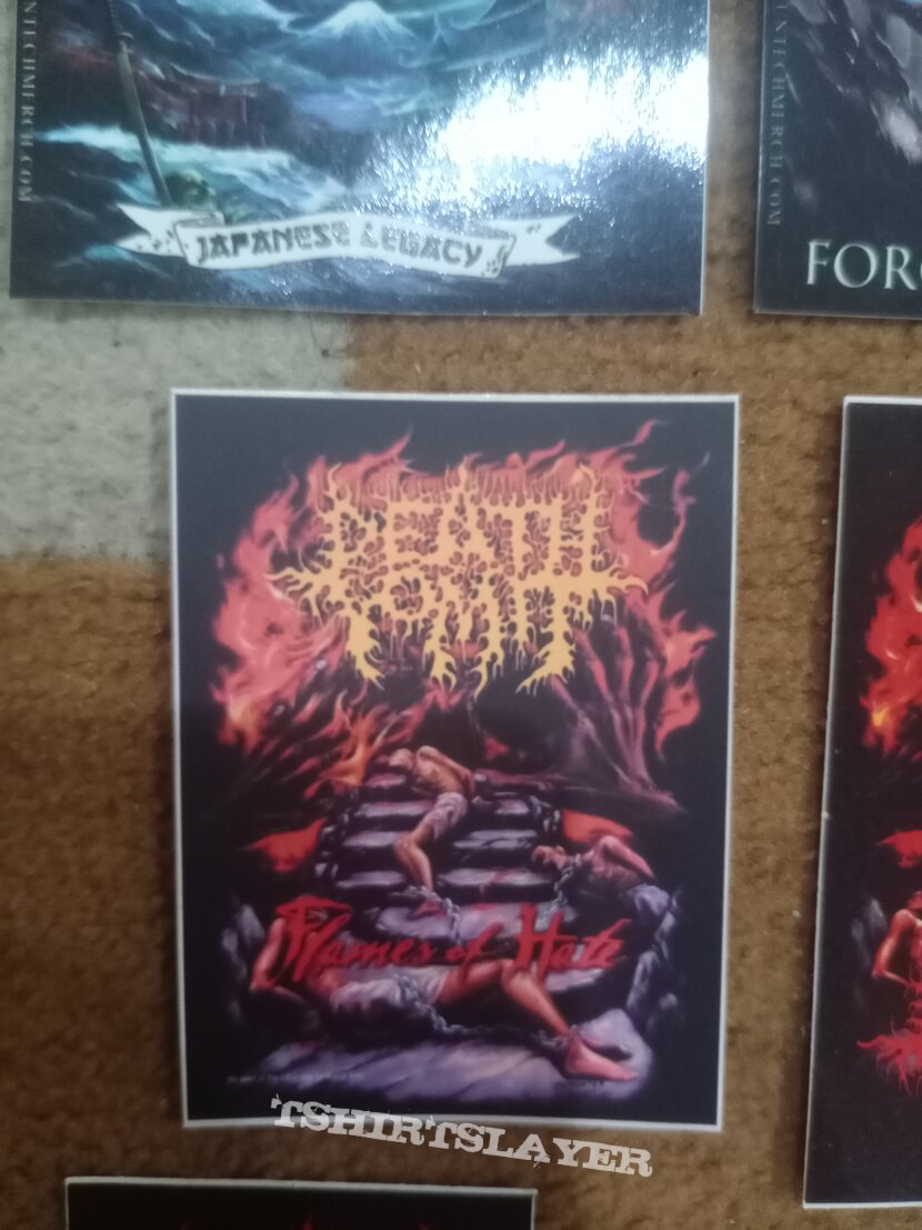 DEATH VOMIT official stickers DEATH VOMIT official stickers