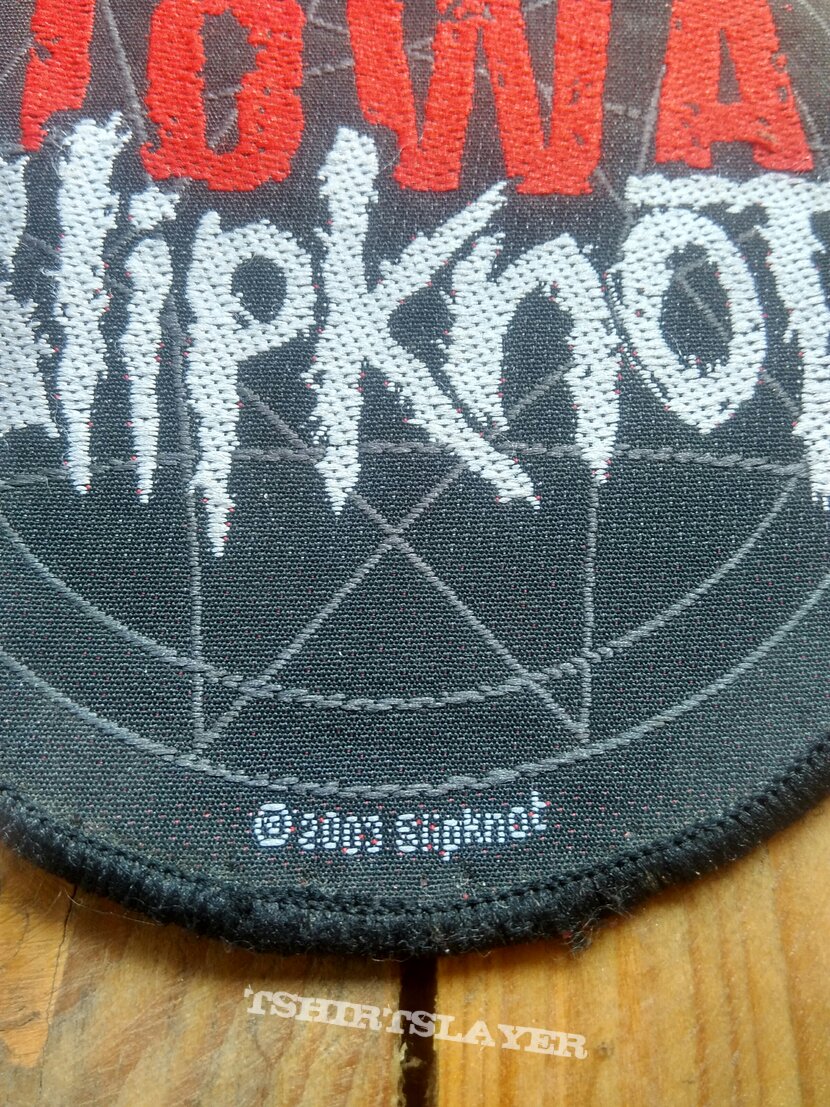 SLIPKNOT Iowa patch 