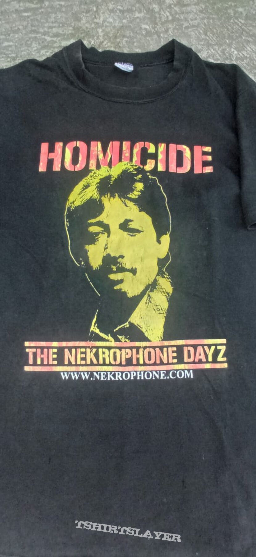 HOMICIDE The Nekrophone Dayz Munir short sleeve shirt