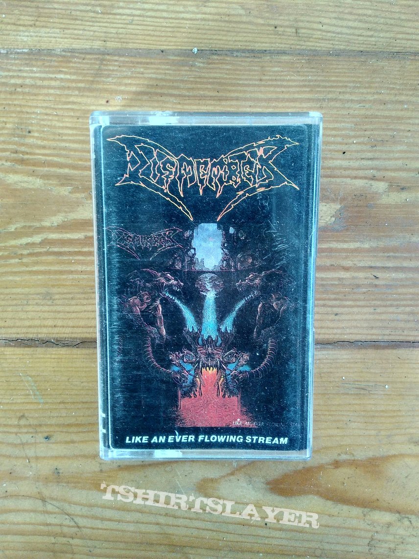 DISMEMBER Like an Ever Flowing Stream. cassette tape