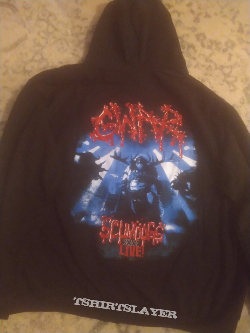 GWAR Scumdogs 30th anniversary hoodie 