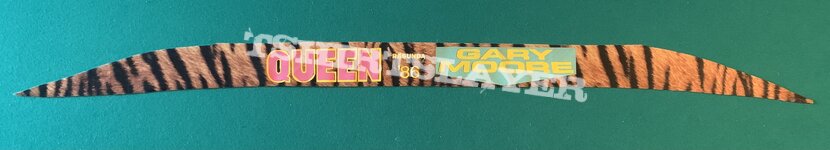 Queen &amp; Gary Moore 1986 Headband