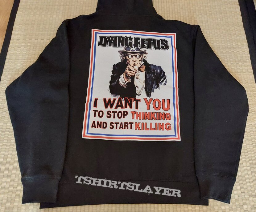 Dying Fetus - Uncle Sam Zipper