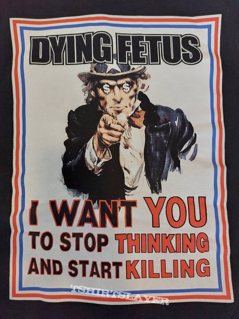 Dying Fetus - Uncle Sam Zipper