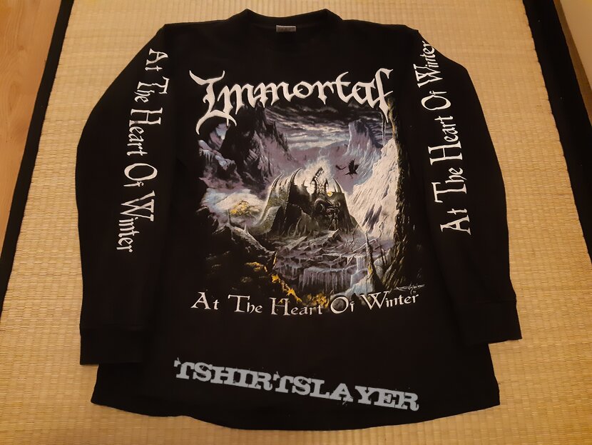 Immortal, IMMORTAL At the Heart of Winter LS 1999 TShirt or Longsleeve  (Goatfinger's)