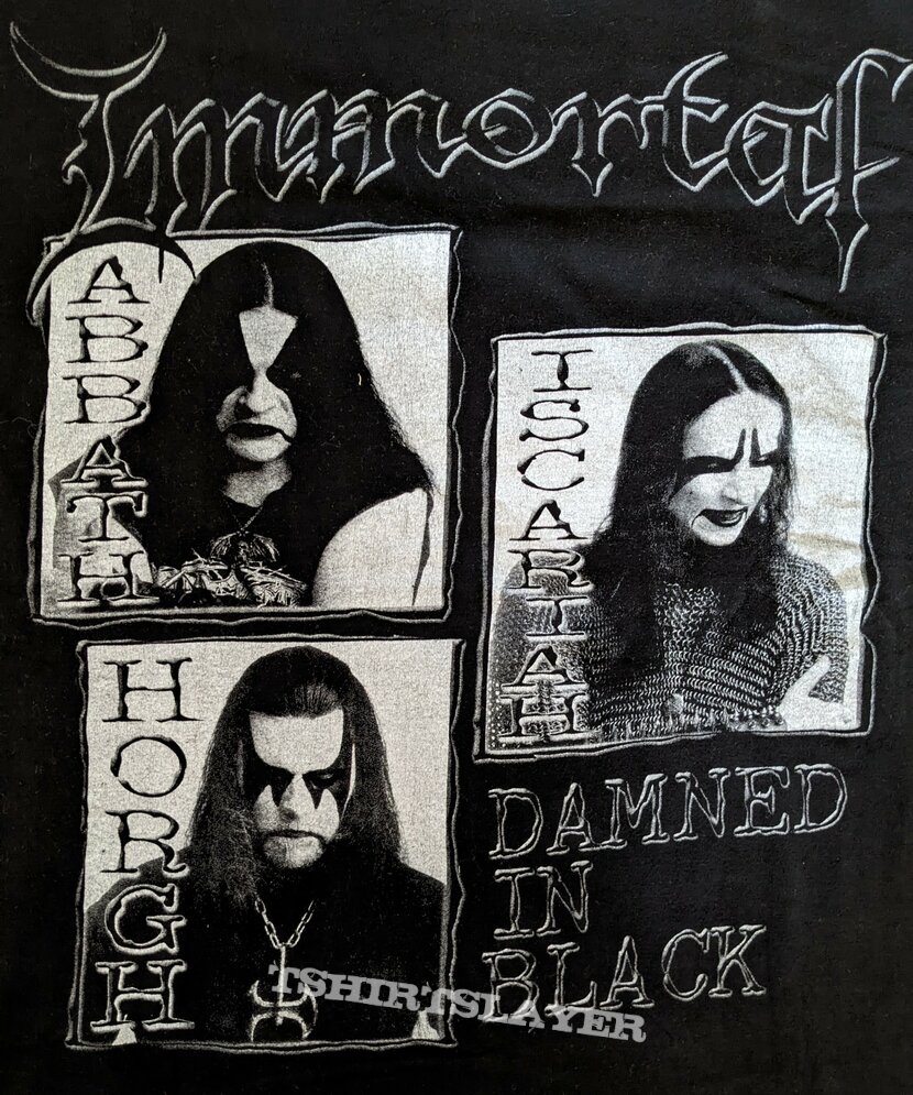 IMMORTAL Damned in Black TS 2000