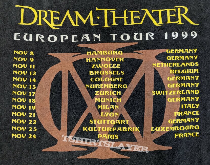 DREAM THEATER Scenes from a Memory Tour TS 1999