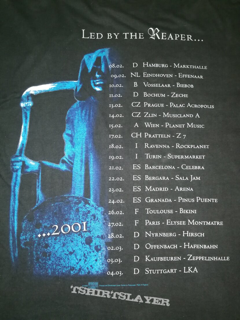 CHILDREN OF BODOM Follow the Reaper Tour LS 2001 | TShirtSlayer TShirt and  BattleJacket Gallery