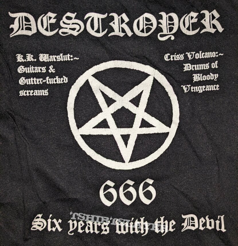 Deströyer 666 DESTRÖYER 666 Six Songs With the Devil TS