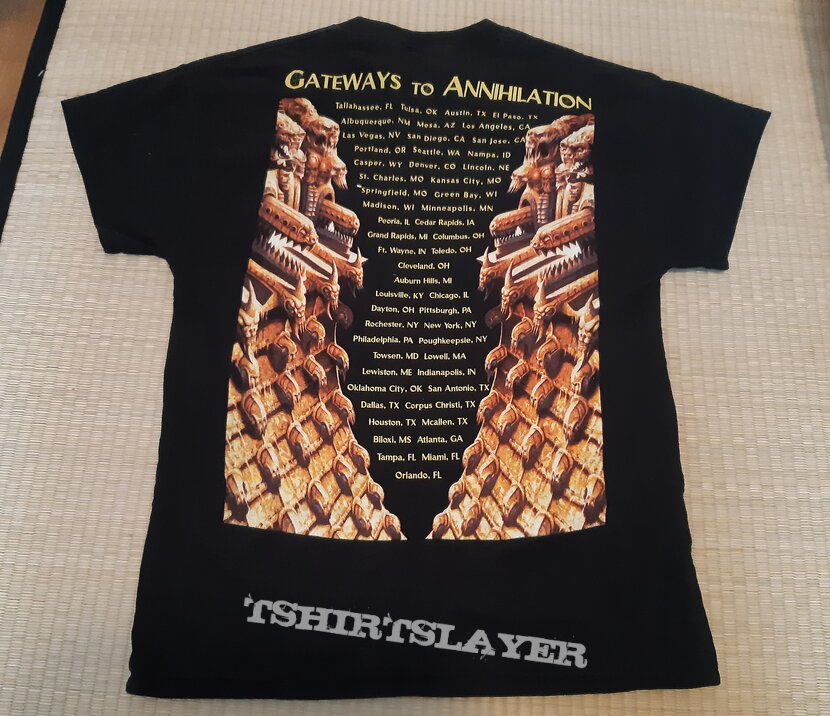 MORBID ANGEL Gateways to Annihilation US Tour TS 2001