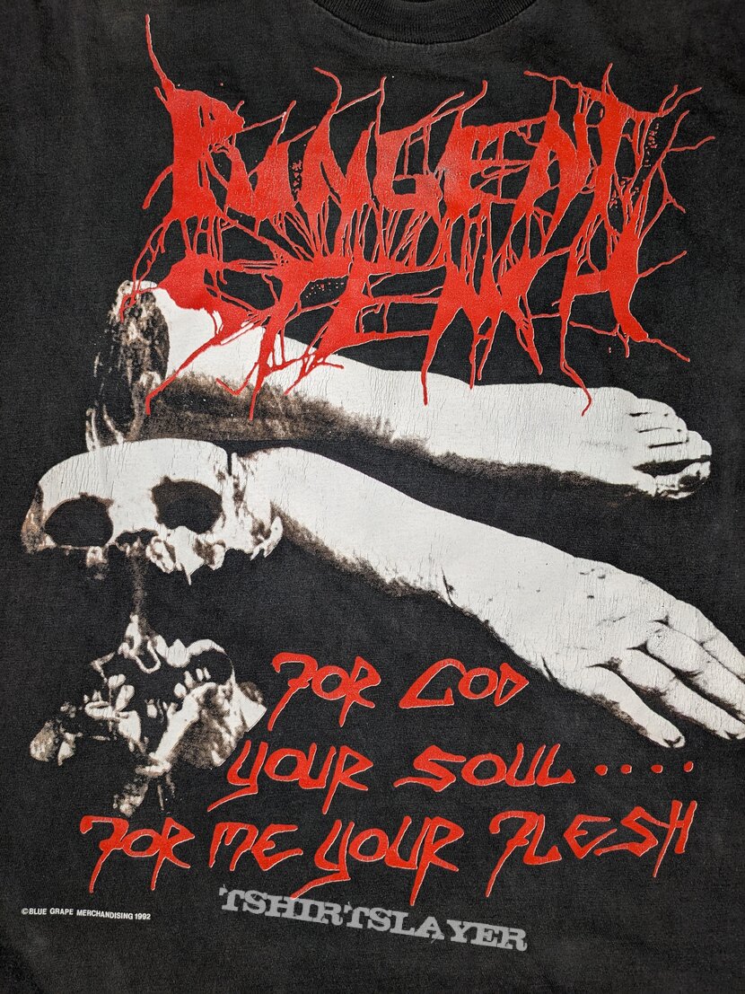 PUNGENT STENCH For God Your Soul .... For Me Your Flesh LS 1992