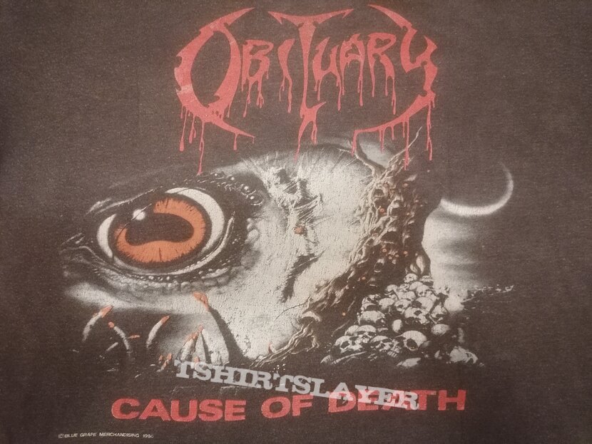 OBITUARY Cause of Death TS 1990 OBITUARY Cause of Death TS 1990